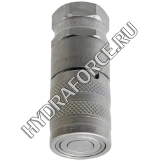 FFH Быстроразъемные соединения / БРС с плоским торцом ISO 16028, резьба BSP, розетка "мама" (Faster, Италия)